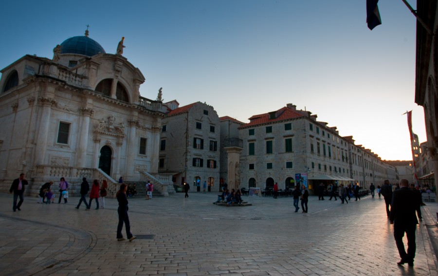 Dubrovnik, 11.04.2013 - Stradun, Dubrovnik. foto FaH/ Damir SENCAR /ds