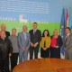 Minister za Slovence v zamejstvu in po svetu Gorazd Žmavc ter predstavniki slovenskih kulturnih društev v Istri, so se včeraj v Pulju srečali z županom Istrske županije Valterjem Flegom.