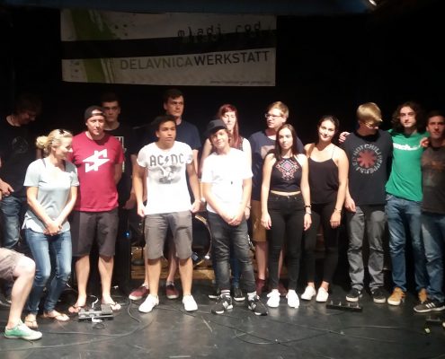 Tudi mladi rock glasbeniki ne počivajo – Mladi rod rock delavnica