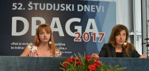 Maja Smotlak in Nadia Roncelli na uvodnem srečanju letošnje Drage (FOTODAMJ@N)
