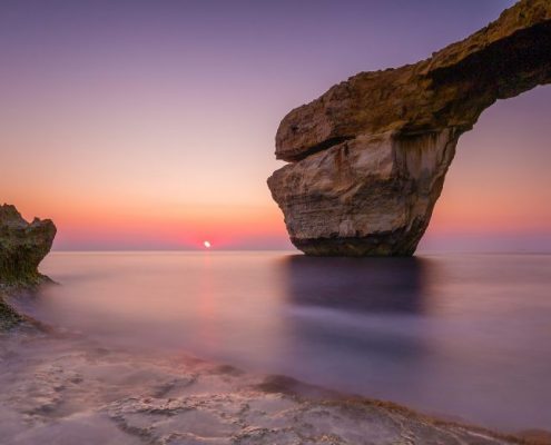 Azurno okno na Malti, ki ga ni več. Foto: Bill Richards / Flickr