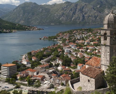 Cerkev Gospe Zdravja v Kotorju v Črni Gori.